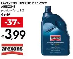 Bennet Lavavetri inverno dp 1-20°C AREXONS offerta