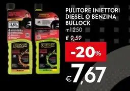 Bennet Pulitore iniettori diesel o benzina BULLOCK offerta