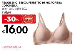 Bennet Reggiseno senza ferretto in microfibra COTONELLA offerta