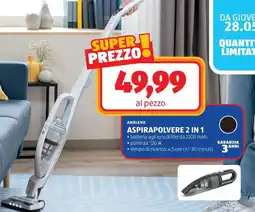 ALDI Ambiano aspirapolvere 2 in 1 offerta