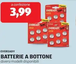 ALDI Eveready batterie a bottone offerta