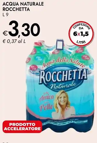 Bennet Acqua naturale ROCCHETTA offerta