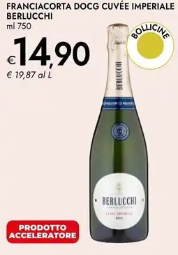 Bennet Franciacorta docg cuvée imperiale BERLUCCHI offerta