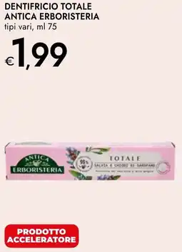 Bennet Dentifricio totale ANTICA ERBORISTERIA offerta