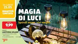 ALDI Casalux lanterna solare offerta