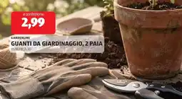 ALDI Gardenline guanti da giardinaggio, 2 paia offerta