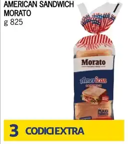 Bennet American sandwich MORATO offerta