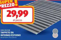 ALDI Home creation tappeto da interno/esterno offerta