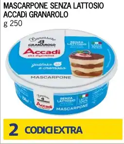 Bennet Mascarpone senza lattosio accadì GRANAROLO offerta