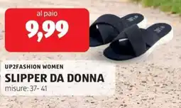 ALDI Up2fashion women slipper da donna offerta