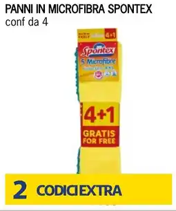 Bennet Panni in microfibra SPONTEX offerta