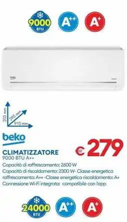MD Discount Beko climatizzatore 9000 BTU offerta