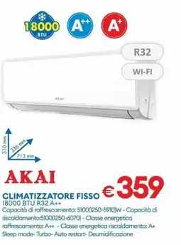 MD Discount Akai climatizzatore fisso 18000 BTU offerta