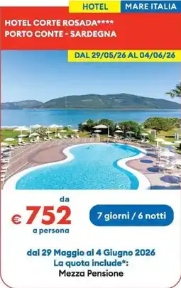 MD Discount Hotel corte rosada porto conte - sardegna offerta