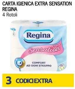 Bennet Carta igienica extra sensation REGINA offerta