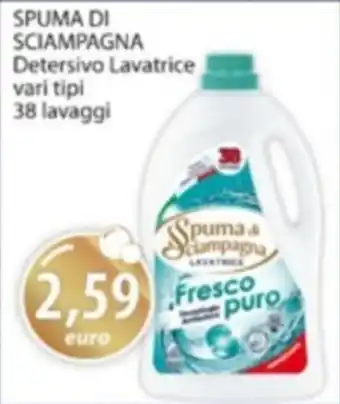 Acqua & Sapone SPUMA DI SCIAMPAGNA Detersivo Lavatrice offerta