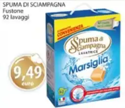 Acqua & Sapone SPUMA DI SCIAMPAGNA Fustone offerta