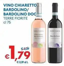 MD Discount Vino chiaretto bardolino/ bardolino doc terre fiorite offerta