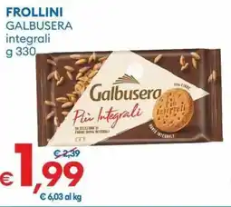 MD Discount Frollini galbusera integrali offerta