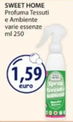 Acqua & Sapone SWEET HOME Profuma Tessuti e Ambiente offerta