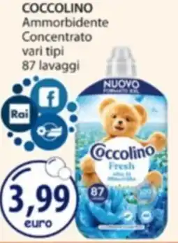 Acqua & Sapone COCCOLINO Ammorbidente Concentrato offerta