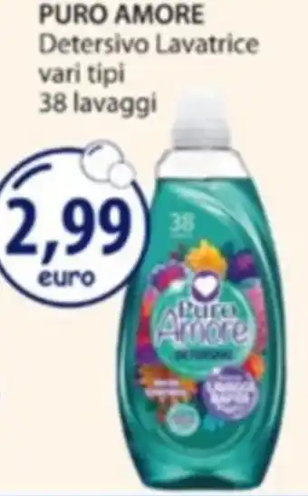 Acqua & Sapone PURO AMORE Detersivo Lavatrice offerta