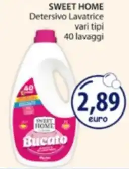 Acqua & Sapone SWEET HOME Detersivo Lavatrice offerta