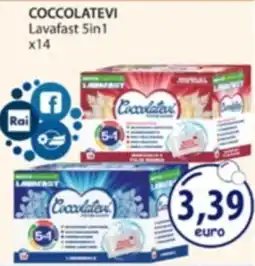 Acqua & Sapone COCCOLATEVI Lavafast 5in1 x14 offerta