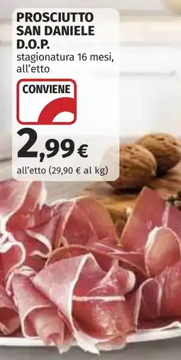 Coop Prosciutto SAN DANIELE D.O.P. offerta