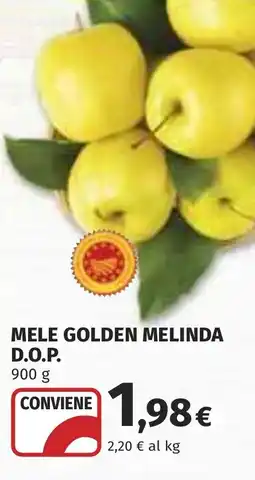 Coop Mele golden MELINDA D.O.P. offerta
