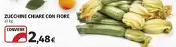Coop Zucchine chiare con fiore offerta