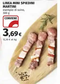 Coop Linea mini spiedini MARTINI offerta