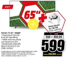 MediaWorld SAMSUNG Smart TV 65" 65Q6F offerta