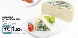 Coop Formaggio bel paese GALBANI offerta