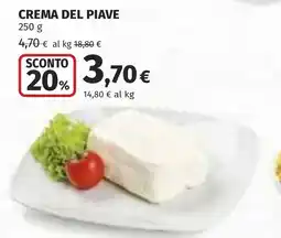 Coop Crema del piave offerta