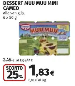 Coop Dessert muu muu mini CAMEO offerta