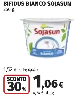 Coop Bifidus bianco SOJASUN offerta