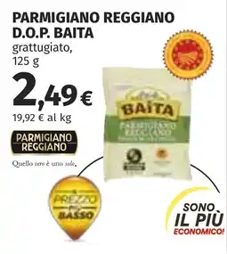 Coop Parmigiano reggiano D.O.P. BAITA offerta