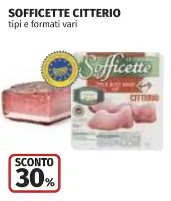 Coop Sofficette CITTERIO offerta