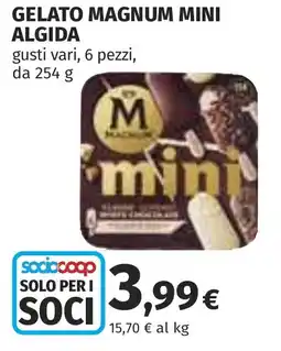 Coop Gelato magnum mini ALGIDA offerta