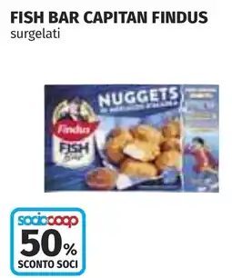 Coop Fish bar capitan FINDUS offerta