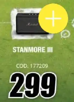 MediaWorld Marshall stanmore III offerta