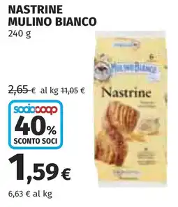 Coop Nastrine MULINO BIANCO offerta
