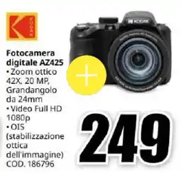 MediaWorld Kodak Fotocamera digitale AZ425 offerta