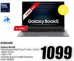 MediaWorld SAMSUNG Galaxy Book5 offerta