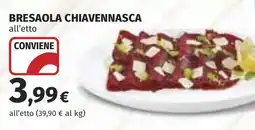 Coop Bresaola chiavennasca offerta