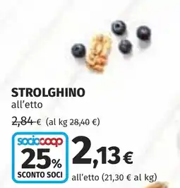 Coop Strolghino offerta