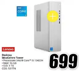 MediaWorld Lenovo Desktop IdeaCentre Tower offerta