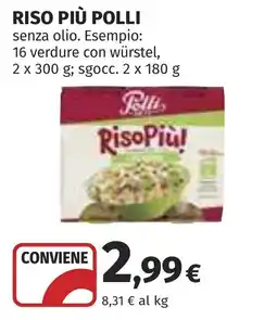 Coop Riso più POLLI offerta