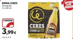 Coop Birra CERES offerta